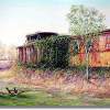 Last Stop Grange Hall Rd - Oil On Canvas Paintings - By I Joseph, Impressionism Painting Artist